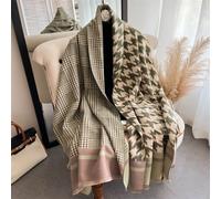 Floreale Cashmere Sciarpa Spesso Scialle Inverno Moda Accessori per Donne Nuovo