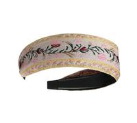 Floreale Embroidered Headbands, Vintage Style Headbands, Vintage Floral Headpieces for Women, Headpieces for Girls with Floral Designs, Bohos Hair Accessories for All Hair Types