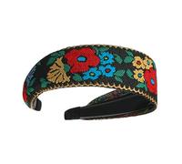Floreale Embroidered Headbands, Vintage Style Headbands, Vintage Floral Headpieces for Women, Headpieces for Girls with Floral Designs, Bohos Hair Accessories for All Hair Types