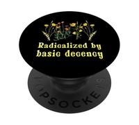 Floreale radicalizzato dalla decenza di base PopSockets PopGrip Adesivo
