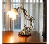 Floreale Tischleuchte IN Ottone Massiccio Premium Italia Lampada da Comodino