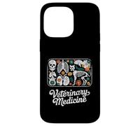 Floreale Veterinaria Anatomia animale Vet Tech Custodia per iPhone 14 Pro Max