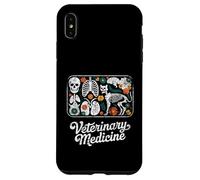 Floreale Veterinaria Anatomia animale Vet Tech Custodia per iPhone XS Max