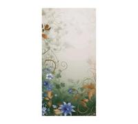 Floreale Vortici Edera Copertura Della Porta Banner Party Decor Forniture Portico Appeso Banner Personalizzazione Festone Per Vacanze Compleanno Giardino Prato