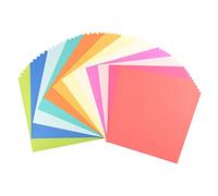 Cartoncino Florence Liscia - Materiali per Biglietti colorati 30,5 x 30,5 cm - Estate 12 x 5 Fogli - Carta per Scrapbooking, Biglietti e altri Progetti con la Carta - 216 gsm