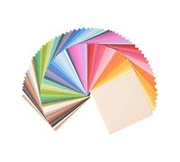 Florence - Cartoncini colorati lisci, multicolore, 15,2 x 15,2 cm, 60 fogli, carta colorata per scrapbooking, biglietti e altri lavori con carta, 216 g/m²