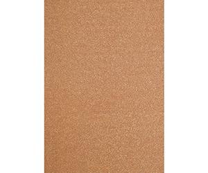 Florence Cartoncino glitterato, formato A4, color rame, 5 fogli di carta per scrapbooking, per realizzare biglietti e altri lavori con la carta, 250 g/m²