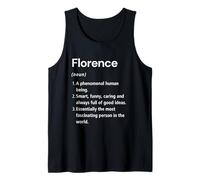 Florence Definizione del nome Dizionario divertente Canotta