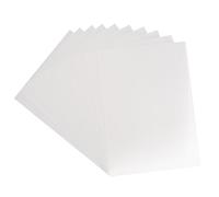 Florence Foglio di plastica 10 - spazi vuoti in acrilico - A4 - smerigliato - Base per disegni di timbri, biglietti shaker e album di ritagli, ideale per progetti fai da te e molto altro