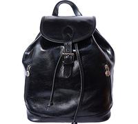 FLORENCE LEATHER MARKET Zaino in pelle 6560 (Nero)