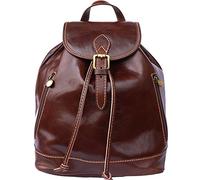 FLORENCE LEATHER MARKET Zaino in pelle 6560 (Testa di moro)