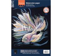 (TG. A3) vaessen creative Florence Liscia, Nero, 300 g/m², 25 Pezzi, DIN A3, pe