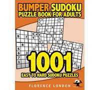 Florence London Bumper Sudoku Puzzle Book For Adults - 1001 Easy - H (Tascabile)