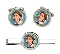 Florence Nightingale Gemelli E Fermacravatta Set
