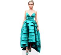 Florence Pugh (Green Dress) a grandezza naturale