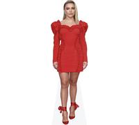 Florence Pugh (Red Dress) a grandezza naturale