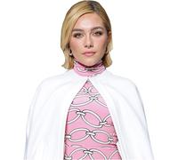 Florence Pugh (White Jacket) Ritaglio di buddy a metà corpo