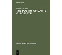 Florence S. Boos The poetry of Dante G. Rossetti (Copertina rigida)