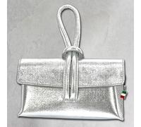 Florence Tasche Donna Borsetta da Sera Tracolla Argento 23x13x6cm OTF834J