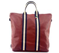 Florence Zaino Donna Zainetto Vera Pelle Rosso OTF609R