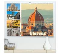 Florenz - Impressionen (hochwertiger Premium Wandkalender 2026 DIN A2 quer), Kunstdruck in Hochglanz: Die Toskanische Hauptstadt hat eine faszinierende Geschichte und Kultur.