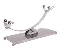 flores cortés dondolo supporto per prosciutto, Acciaio inossidabile, Argento