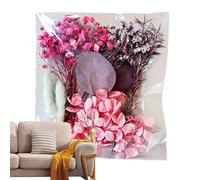 Flores Secas para Manualidades,Flores Secas - Kit De Hojas De Flores Naturales De Bricolaje | Flores Secas Elegante Y Vibrantes para Marcos De Foto, Moldes De Resina, Velas De Bricolaje Y Más