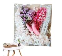 Flores Secas para Manualidades,Flores Secas - Kit De Hojas De Flores Naturales De Bricolaje | Flores Secas Elegante Y Vibrantes para Marcos De Foto, Moldes De Resina, Velas De Bricolaje Y Más