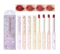Florette Jelly Lipstick Set 4 colori balsamo labbra ultra idratante lucidalabbra colorato macchia liscia effetto lucido per ragazze e donne