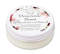 Florex Deocreme - Velluto - con burro di karitè e olio di cocco senza sali di alluminio Alcol conservanti 40 g