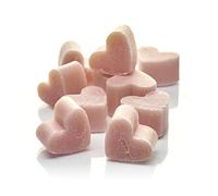 Florex Sapone al latte di pecora a forma di cuore, 10 pezzi da 8 g, ideale come regalo, matrimonio, bomboniera