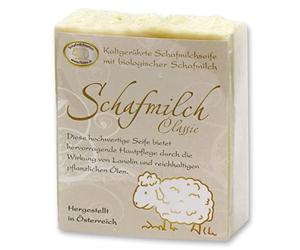 Florex Sapone al latte di pecora mescolato a freddo - Classic - con lanolina per un'eccellente cura della pelle con oli ricchi da 150 g