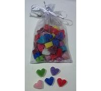 Florex - Sapone al latte di pecora, mini cuore, 100 pezzi