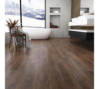 FLOREXP Vinyl Bodenbelag,Peel und Stick Bodenfliesen Selbstklebende Bodenfliesen,2 mm 18pcs Wasserdicht,für Küche Wohnzimmer Bodenplatte(2.51m²,IPA)