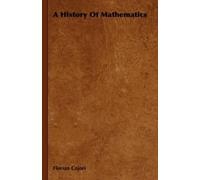Florian Cajori A History Of Mathematics (Copertina rigida)