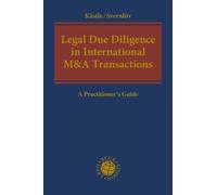 Florian Kästle Legal Due Diligence in International M&A Trans (Copertina rigida)