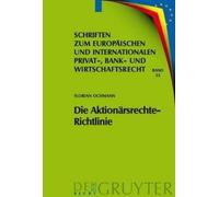 Florian Ochmann Die Aktionärsrechte-Richtlinie (Copertina rigida)