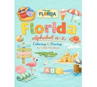 Florida A to Z Tracing and Coloring Book