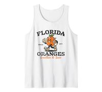 Florida Arance Smoothies & Juice Vintage Mascotte 70s Retro Canotta