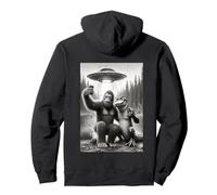 Florida Bigfoot Alligator Alien Vacation Friends Skunk Ape Felpa con Cappuccio