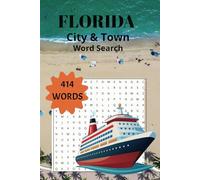 Florida City & Town Word Search: Florida City & Town Themed Word Search for Adults, Seniors and Teens