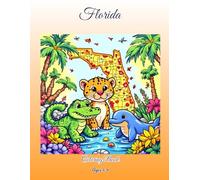 Florida Coloring Book: Coloring book for kids ages 3 - 9