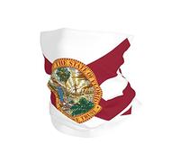 Florida Flag Versatili Cerchietto per Capelli Durevole Sciarpa A Mezza Faccia Protezione del Viso per Donna Uomo attività