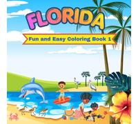 Florida Fun and Easy coloring book 1