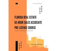 Florida Real Estate 63-Hour Sales Associate Pre-License Course: Online • Self-Paced • AI-Powered