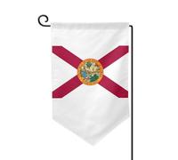 Florida State Flag Print Welcome Yard Bandiere Outdoor Decor All Weather Garden Patio Bandiera 30,5 x 45,7 cm forme multiple