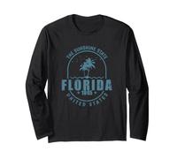 Florida The Sunshine State 1845 Stati Uniti Maglia a Manica