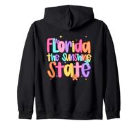 Florida The Sunshine State Adventure Fun Felpa con Cappuccio