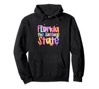 Florida The Sunshine State Adventure Fun Felpa con Cappuccio
