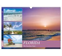 FLORIDA The Sunshine State (Wall Calendar 2027 DIN A3 landscape), CALVENDO 12 Month Wall Calendar: Sun, beach, palm trees and quiet places